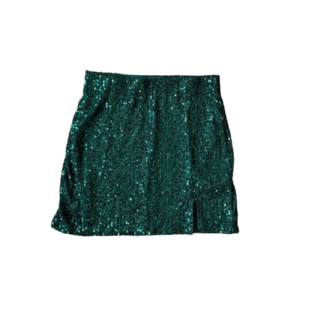 Art Class Girls Green Skirt Size Medium 7-8